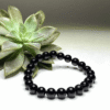 Black Tourmaline Crystal Bracelet Charged Energized