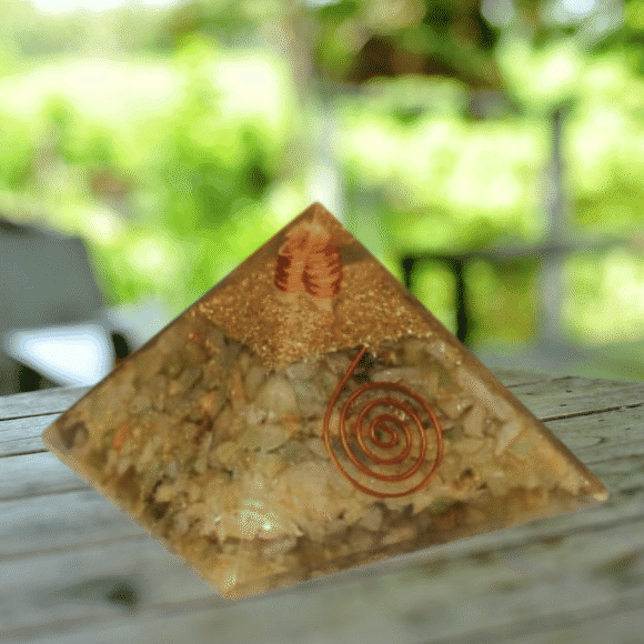 Green Aventurine Orgone Pyramid
