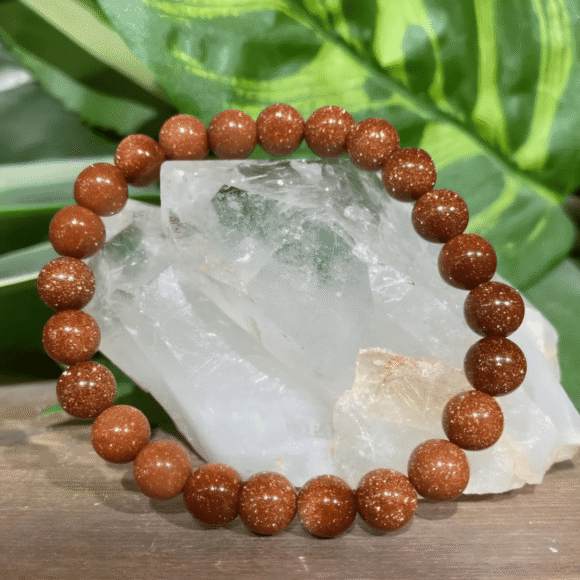 Goldstone Crystal Bracelet Charged Energized