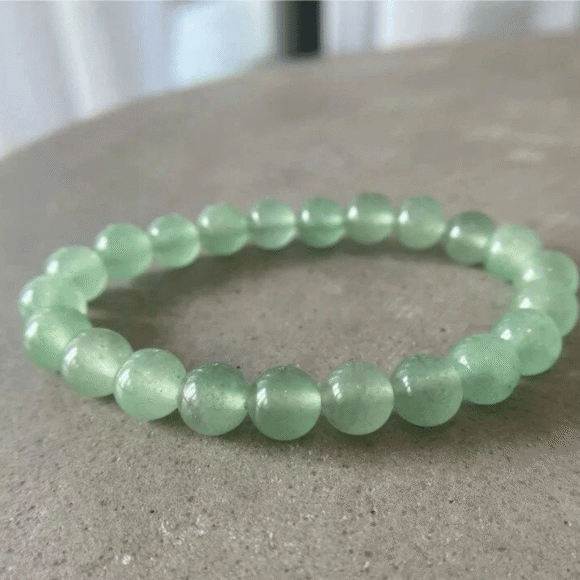 Green Aventurine Crystal Bracelet Charged Energized