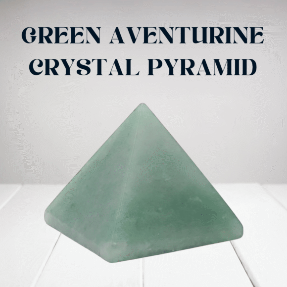 Green Aventurine Crystal Pyramid