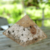 Rainbow Moonstone Orgone Pyramid