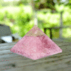 Rose Quartz Orgone Pyramid