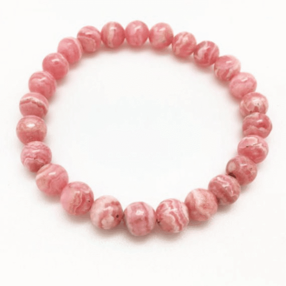 Rhodochrosite Crystal Bracelet Charged Energized