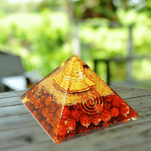Rudraksha Orgone Pyramid 2