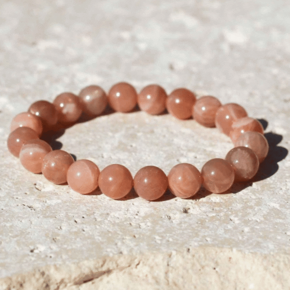 Sun Stone Crystal Bracelet Charged Energized