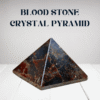 Blood Stone Crystal Pyramid