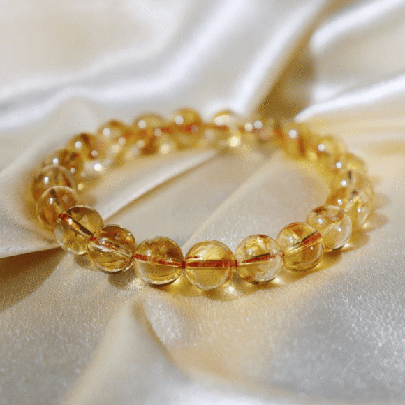 Citrine Crystal Bracelet Charged Energized