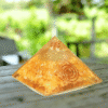 Citrine Orgone Pyramid