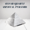 Clear Quartz Crystal Pyramid