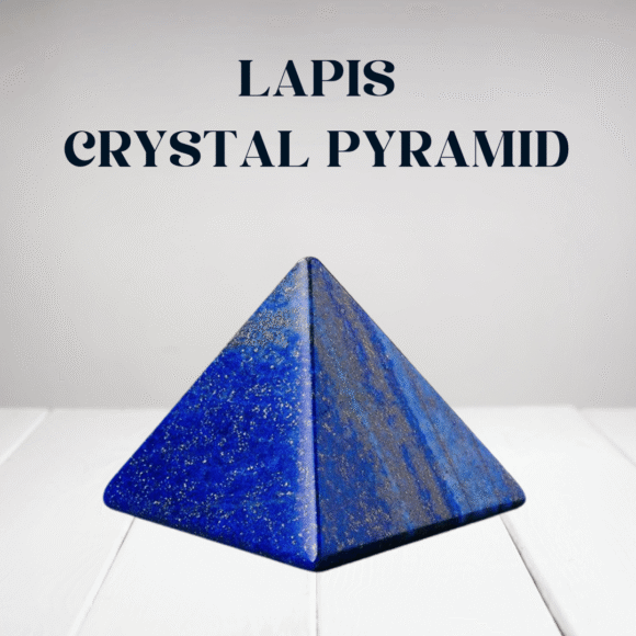 Lapis Lazuli Crystal Pyramid