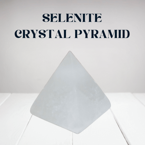 Selenite Crystal Pyramid